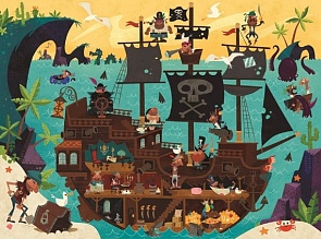 Пазл - На корабле!, 50 деталей (Crocodile Creek, 4050-5)